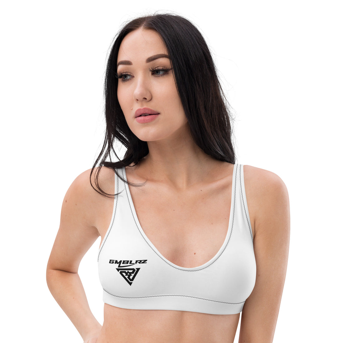 Recycled padded bikini top